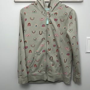 Cat & Jack Girl Size XL (14/16) Zip up Hoodie.